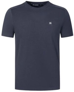 KARL LAGERFELD T-Shirts - Azul