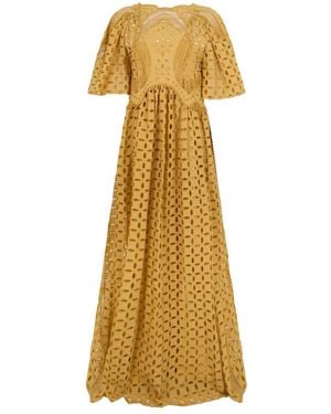 Alberta Ferretti Maxi Dresses - Amarillo