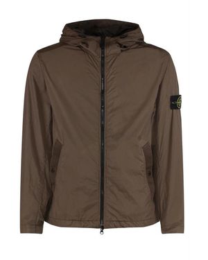 Stone Island Light Jackets - Brown