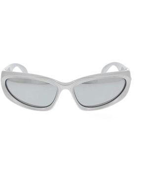Balenciaga Stylische Sonnenbrille Für Modische Looks - Grau
