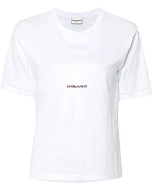 Saint Laurent T-Shirts - White