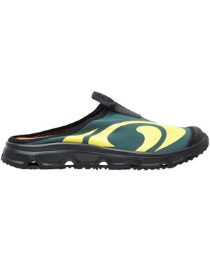 Salomon Leichte Slip-On Schuhe Mit Logo - Blau