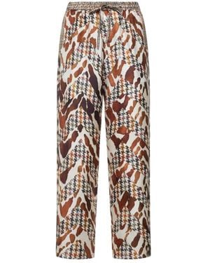 Pierre Louis Mascia Wide Trousers - Multicolour