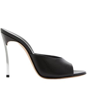 Casadei Heeled Mules - Black