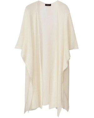 Fabiana Filippi Jassen ,Wit ,Pailletten Open Vest - Naturel