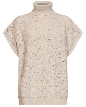 Etro Truien & Vesten ,Wol Turtleneck Trui - Naturel
