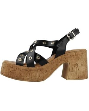Porronet High Heel Sandals - Marrón