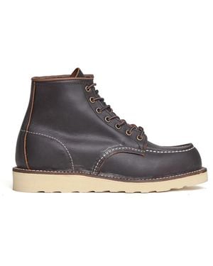Red Wing Lace-Up Boots - Blue
