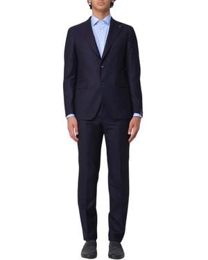 Tagliatore Single Breasted Suits - Azul