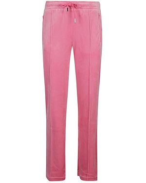 Juicy Couture Straight Trousers - Pink