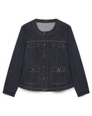 FIORELLA RUBINO Denim Jackets - Azul