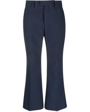 Closed Wharton Wide Hosen - Blau