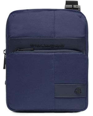 Piquadro Cross Body Messenger - Blue