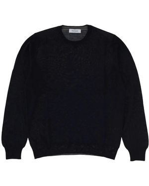 Gran Sasso Round-Neck Knitwear - Blue