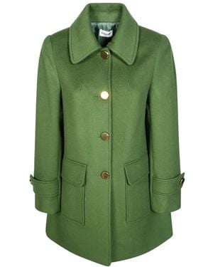 P.A.R.O.S.H. Single-Breasted Coats - Verde