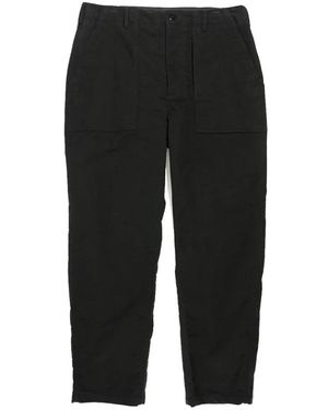 Engineered Garments Straight Trousers - Negro