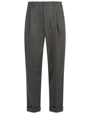 Magliano Broeken ,Bruin ,Wol People's Pants - Grijs