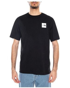 The North Face Fitness ,Zwart ,Katoen M Evo Box Hd Rg Ss T-Shirt