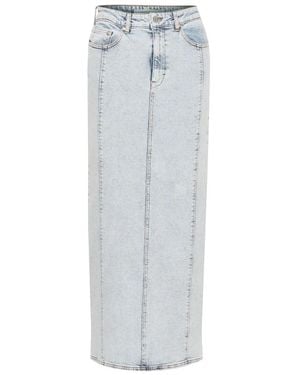Gestuz Denim Skirts - Grey