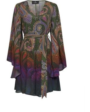 Etro Short Dresses - Brown