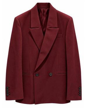 Costumein Wollen Blazer - Rood