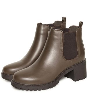 Ichi Schoenen ,Bruin ,Iasakura Fw Chelsea Boots