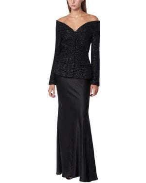 Self-Portrait Gowns - Negro