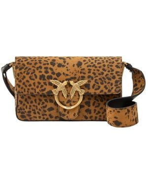 Pinko Cross Body Bags - Marrón