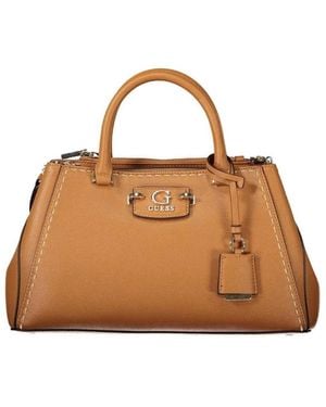 Guess Stilvolle Polyethylen-Handtasche - Braun