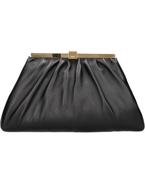 N°21 Puffy Jeanne Nappa - Schwarz
