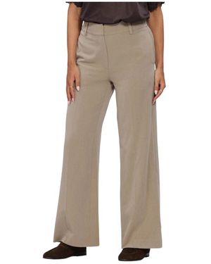 co'couture Eminacc Wide Pant - Naturel