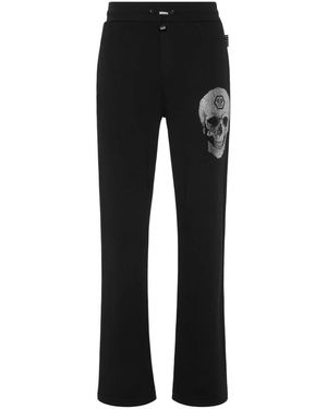 Philipp Plein Broeken ,Zwart ,Trainingsbroeken