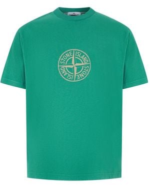 Stone Island T-Shirts - Green