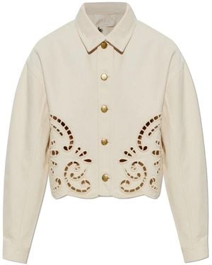 Ulla Johnson Bobbi Denim Jacket - Natur