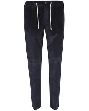 Eleventy Slim-Fit Trousers - Blue