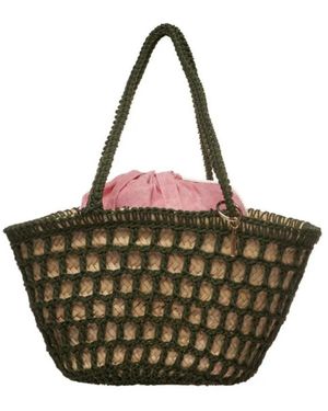 La Milanesa Tote Bags - Green
