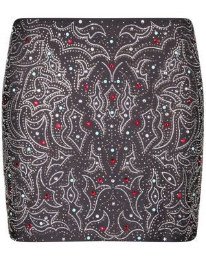 VENUJA Short Skirts - Negro