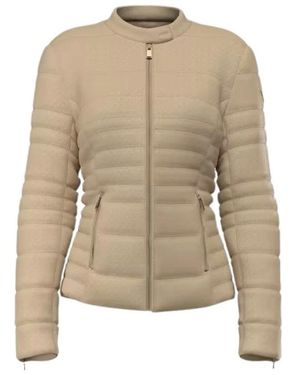 Guess New Vona Block Embos Jacket - Naturel