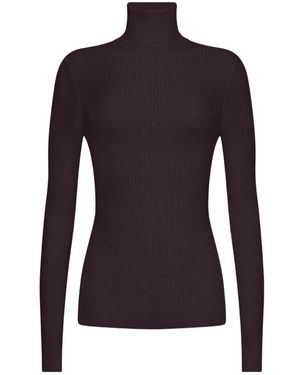 Wolford Turtlenecks - Purple