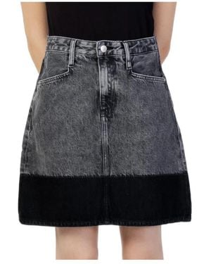 Calvin Klein Denim Skirts - Black