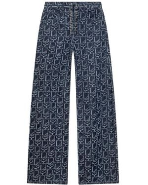 Ludovic de Saint Sernin Wide Jeans - Blue