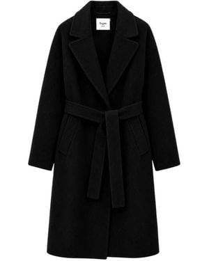 Bagutta Belted Coats - Negro