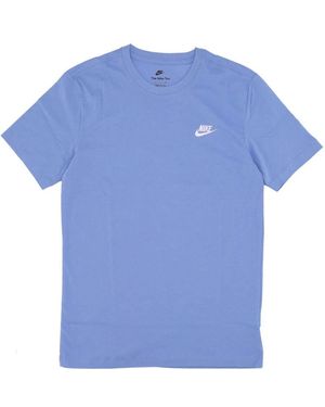 Nike Streetwear Club T-Shirt - Blau