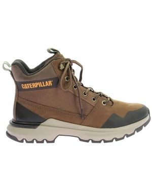 Caterpillar Lace-Up Boots - Marrone