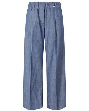 Myths Wide Trousers - Azul