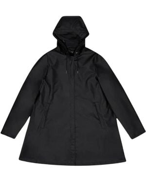 Rains Rain Jackets - Black