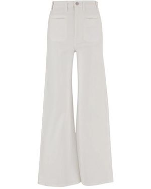 KHAITE Wide Trousers - White