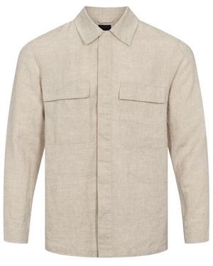 Sand Jassen ,Katoen Zandkleurig Licht Jasje - Naturel