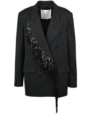 Jucca Langer Blazer - Schwarz