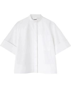 Jil Sander Casual Weißes Langarmhemd